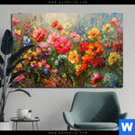 Aluminiumbild Gebürstet Leuchtende Fruehlingsblumen Querformat Produktvorschau mit dem Bild Leuchtende Frühlingsblumen im Format Querformat.