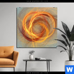 Aluminiumbild Gebürstet Lichtmalerei No 1 Quadrat Produktvorschau mit dem Bild Lichtmalerei No. 1 im Format Quadrat.