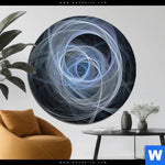 Aluminiumbild Gebürstet Lichtmalerei No 4 Rund Produktvorschau mit dem Bild Lichtmalerei No. 4 im Format Rund.