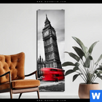 Aluminiumbild Gebürstet London In Bewegung Schmal Produktvorschau mit dem Bild London in Bewegung im Format Schmal.