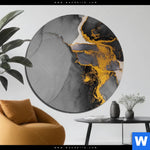 Aluminiumbild Gebürstet Luxury Abstract Fluid Art No 2 Rund Produktvorschau mit dem Bild Luxury Abstract Fluid Art No. 2 im Format Rund.