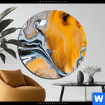 Aluminiumbild Gebürstet Luxury Abstract Fluid Art No 4 Rund Produktvorschau mit dem Bild Luxury Abstract Fluid Art No. 4 im Format Rund.