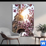 Aluminiumbild Gebürstet Mangnolien In Paris Hochformat Produktvorschau mit dem Bild Mangnolien in Paris im Format Hochformat.