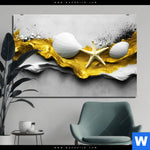 Aluminiumbild Gebürstet Maritime Muschel Kunst Querformat Produktvorschau mit dem Bild Maritime Muschel-Kunst im Format Querformat.