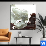 Aluminiumbild Gebürstet Milch Kuesst Schokolade Quadrat Produktvorschau mit dem Bild Milch küsst Schokolade im Format Quadrat.