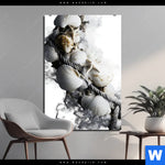 Aluminiumbild Gebürstet Muscheln Und Seesterne Hochformat Produktvorschau mit dem Bild Muscheln und Seesterne im Format Hochformat.