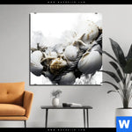 Aluminiumbild Gebürstet Muscheln Und Seesterne Quadrat Produktvorschau mit dem Bild Muscheln und Seesterne im Format Quadrat.