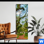 Aluminiumbild Gebürstet Mystischer Wald Schmal Produktvorschau mit dem Bild Mystischer Wald im Format Schmal.