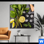 Aluminiumbild Gebürstet Perfekte Zutaten Fuer Cocktails Quadrat Produktvorschau mit dem Bild Perfekte Zutaten für Cocktails im Format Quadrat.