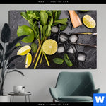 Aluminiumbild Gebürstet Perfekte Zutaten Fuer Cocktails Querformat Produktvorschau mit dem Bild Perfekte Zutaten für Cocktails im Format Querformat.