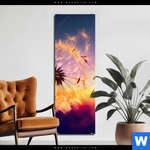 Aluminiumbild Gebürstet Pusteblume No 5 Schmal Produktvorschau mit dem Bild Pusteblume No. 5 im Format Schmal.