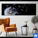 Aluminiumbild Gebürstet Pusteblume No 6 Panorama Produktvorschau mit dem Bild Pusteblume No. 6 im Format Panorama.