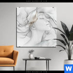 Aluminiumbild Gebürstet Sanfter Seelentraum Quadrat Produktvorschau mit dem Bild Sanfter Seelentraum im Format Quadrat.