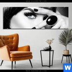 Aluminiumbild Gebürstet Schoene Geheimnisvolle Panorama Produktvorschau mit dem Bild Schöne Geheimnisvolle im Format Panorama.