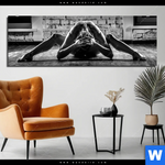 Aluminiumbild Gebürstet Schoenheit Der Frau Panorama Produktvorschau mit dem Bild Schönheit der Frau im Format Panorama.