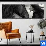 Aluminiumbild Gebürstet Seelenblick Panorama Produktvorschau mit dem Bild Seelenblick im Format Panorama.