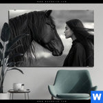 Aluminiumbild Gebürstet Seelenblick Querformat Produktvorschau mit dem Bild Seelenblick im Format Querformat.