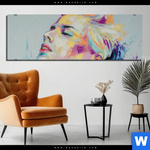 Aluminiumbild Gebürstet Sinnliche Schoenheit Panorama Produktvorschau mit dem Bild Sinnliche Schönheit im Format Panorama.