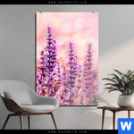 Aluminiumbild Gebürstet Sommeridylle Mit Lavendel Hochformat Produktvorschau mit dem Bild Sommeridylle mit Lavendel im Format Hochformat.