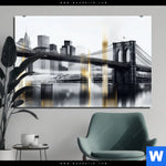 Aluminiumbild Gebürstet Stadt Der Goldenen Traeume Querformat Produktvorschau mit dem Bild Stadt der goldenen Träume im Format Querformat.