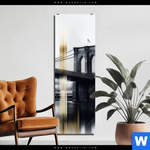 Aluminiumbild Gebürstet Stadt Der Goldenen Traeume Schmal Produktvorschau mit dem Bild Stadt der goldenen Träume im Format Schmal.