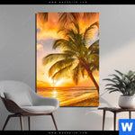 Aluminiumbild Gebürstet Strand Von Barbados Hochformat Produktvorschau mit dem Bild Strand von Barbados im Format Hochformat.