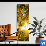 Aluminiumbild Gebürstet Unberuehrte Natur Schmal Produktvorschau mit dem Bild Unberührte Natur im Format Schmal.