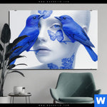 Aluminiumbild Gebürstet Vogelfreunde Querformat Produktvorschau mit dem Bild Vogelfreunde im Format Querformat.