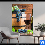 Aluminiumbild Gebürstet Weinliebe Trifft Tradition Hochformat Produktvorschau mit dem Bild Weinliebe trifft Tradition im Format Hochformat.