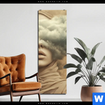 Aluminiumbild Gebürstet Wolkenschoenheit Schmal Produktvorschau mit dem Bild Wolkenschönheit im Format Schmal.