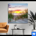 Aluminiumbild Gebürstet Zwischen Duenen Und Traeumen Quadrat Produktvorschau mit dem Bild Zwischen Dünen und Träumen im Format Quadrat.