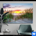 Aluminiumbild Gebürstet Zwischen Duenen Und Traeumen Querformat Produktvorschau mit dem Bild Zwischen Dünen und Träumen im Format Querformat.