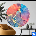 Bild Edelstahloptik Abstrakte Textur No 1 Rund Produktvorschau mit dem Bild Abstrakte Textur No. 1 im Format Rund.