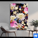 Bild Edelstahloptik Aquarell Von Wilden Blumen Hochformat Produktvorschau mit dem Bild Aquarell von wilden Blumen im Format Hochformat.