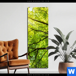 Bild Edelstahloptik Baumkrone Einer Buche Schmal Produktvorschau mit dem Bild Baumkrone einer Buche im Format Schmal.