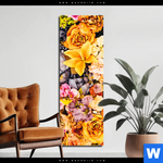 Bild Edelstahloptik Bluetenzauber Schmal Produktvorschau mit dem Bild Blütenzauber im Format Schmal.