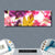 Bild Edelstahloptik Blumen Collage No 2 Panorama