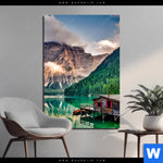 Bild Edelstahloptik Bootshuette Hochformat Produktvorschau mit dem Bild Bootshütte im Format Hochformat.