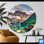 Bild Edelstahloptik Bootshuette Rund Produktvorschau mit dem Bild Bootshütte im Format Rund.