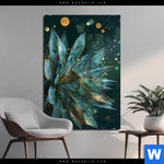 Bild Edelstahloptik Botanischer Glanz Hochformat Produktvorschau mit dem Bild Botanischer Glanz im Format Hochformat.