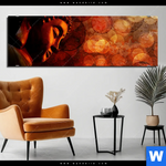 Bild Edelstahloptik Bronze Zen Buddha Panorama Produktvorschau mit dem Bild Bronze Zen Buddha im Format Panorama.