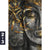 Bild Edelstahloptik Buddha Bambus Schwarz Hochformat Motivorschau Seitenverhaeltnis 2 3