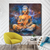 Bild Edelstahloptik Buddha In Meditation Quadrat Produktvorschau