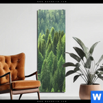 Bild Edelstahloptik Der Wald Schmal Produktvorschau mit dem Bild Der Wald im Format Schmal.