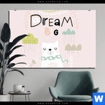 Bild Edelstahloptik Dream Big Eisbaer Querformat Produktvorschau mit dem Bild Dream Big Eisbär im Format Querformat.