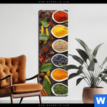 Bild Edelstahloptik Exotische Geschmackswelten Schmal Produktvorschau mit dem Bild Exotische Geschmackswelten im Format Schmal.