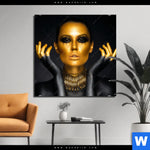 Bild Edelstahloptik Fingerspitzengefuehl Quadrat Produktvorschau mit dem Bild Fingerspitzengefühl im Format Quadrat.