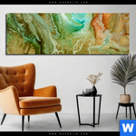 Bild Edelstahloptik Fluid Art Naturschauspiel Panorama Produktvorschau mit dem Bild Fluid Art Naturschauspiel im Format Panorama.