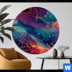 Bild Edelstahloptik Fluid Fantasia Rund Produktvorschau mit dem Bild Fluid Fantasia im Format Rund.