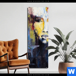 Bild Edelstahloptik Frau Martini Cocktail Schmal Produktvorschau mit dem Bild Frau & Martini Cocktail im Format Schmal.